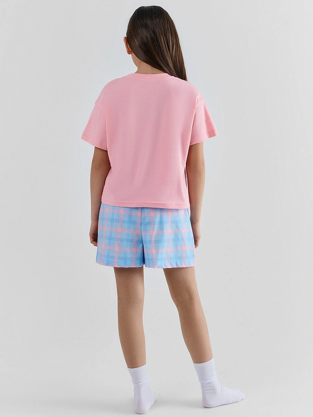 Комплект домашний для девочек розовый - 3