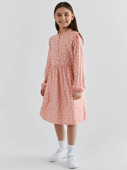 картинка Платье для девочек с цветочным принтом от известного бренда одежды для девочек Mark Formelle