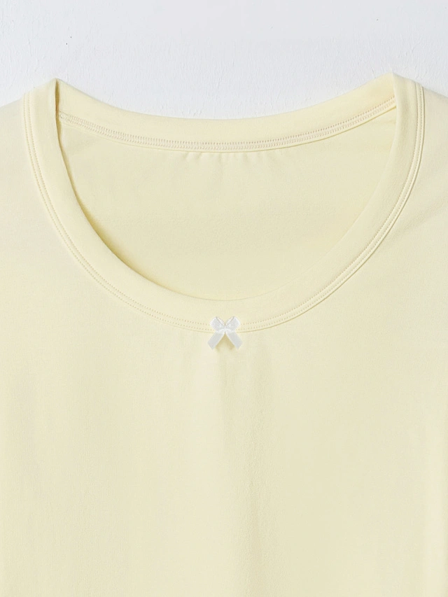 Лонгслив женский желтый - 5