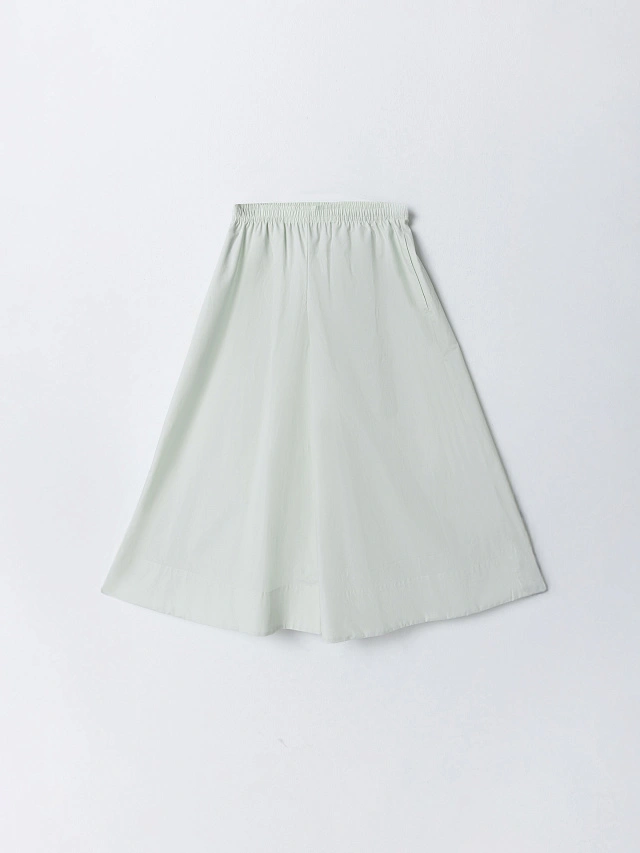 Брюки кюлоты женские серые - 8