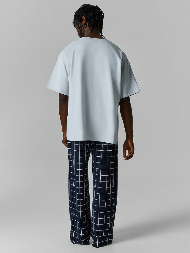 КОМПЛЕКТ МУЖСКОЙ (ФУТБОЛКА, БРЮКИ) - 2