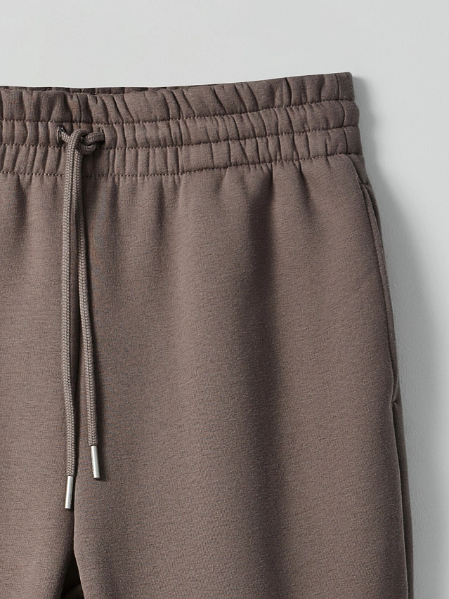 Теплые брюки джоггеры мужские с начесом - 6