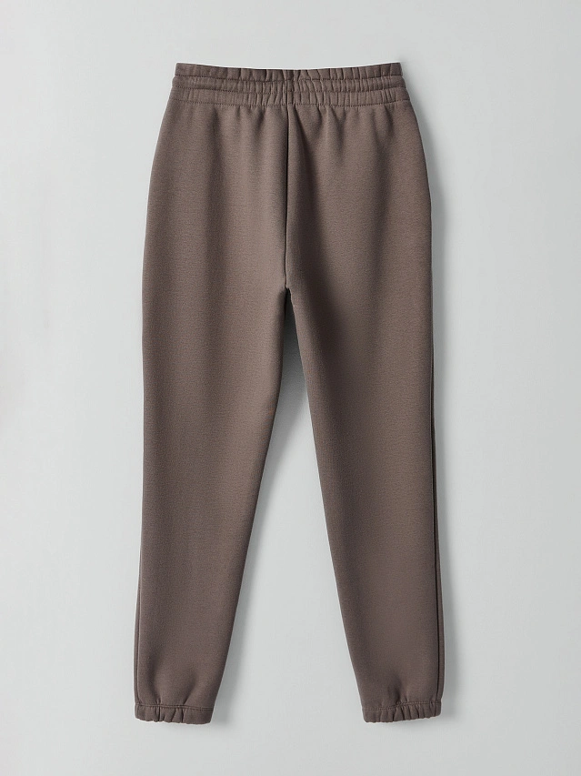 Теплые брюки джоггеры мужские с начесом - 7