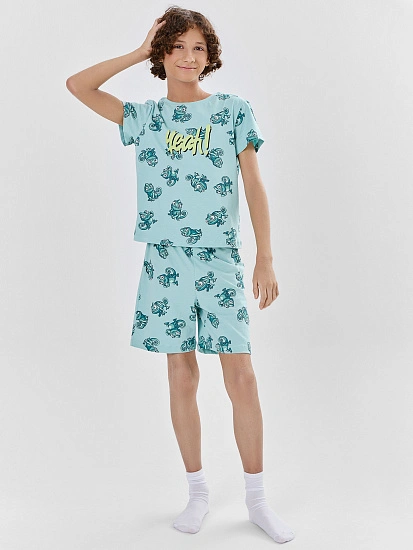 картинка КОМПЛЕКТ ДЛЯ МАЛЬЧИКОВ (ФУТБОЛКА, ШОРТЫ) от магазина одежды для мальчиков от бренда Mark Formelle