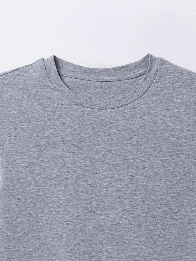 Комплект женский серый: джемпер и брюки джоггеры - 5