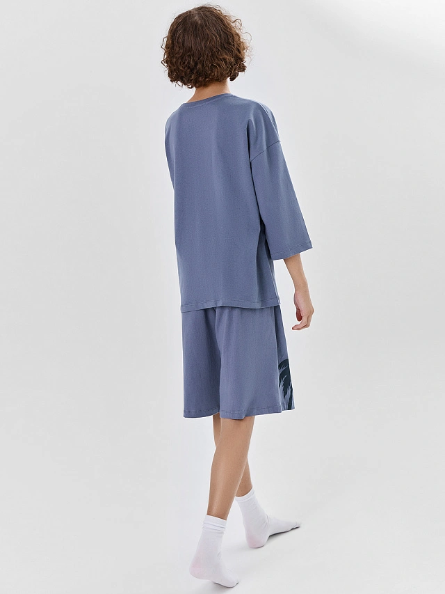 КОМПЛЕКТ ДЛЯ МАЛЬЧИКОВ (ДЖЕМПЕР, ШОРТЫ) - 2