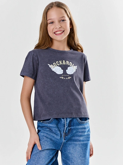 картинка ФУТБОЛКА ДЛЯ ДЕВОЧЕК от известного бренда одежды для девочек Mark Formelle