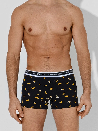картинка Трусы боксеры мужские с принтом бананов от магазина мужской одежды Mark Formelle