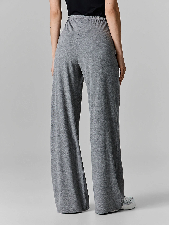 Брюки женские прямые серые - 3