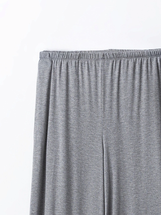 Брюки женские прямые серые - 7