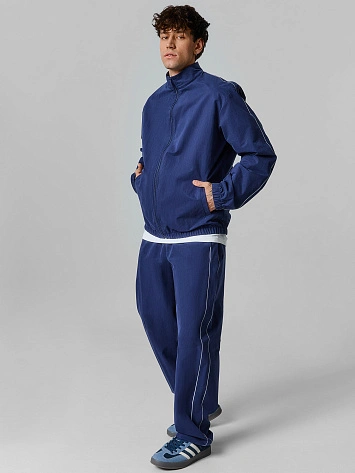 Толстовка мужская синяя на молнии