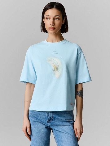 Футболка оверсайз женская из коллекции "art u wear"