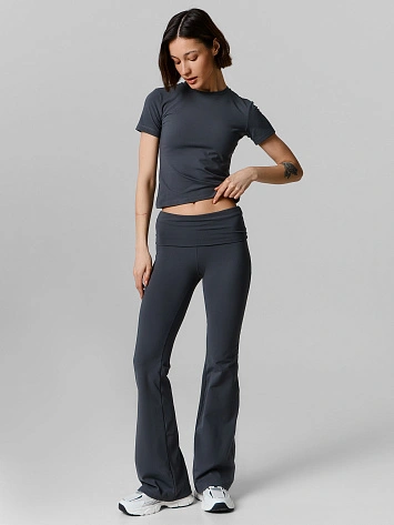 Комплект женский облегающий серый