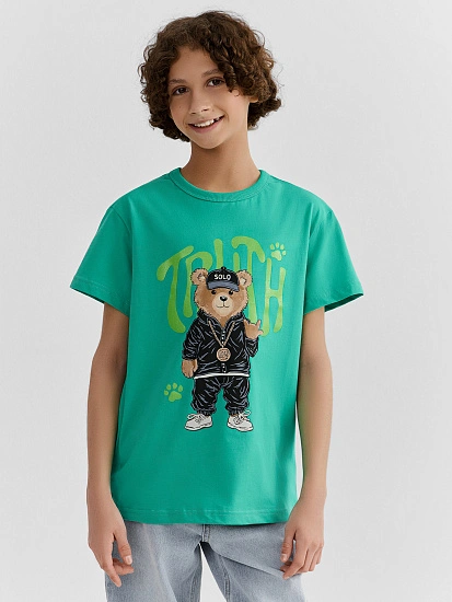 картинка ФУТБОЛКА ДЛЯ МАЛЬЧИКОВ от магазина одежды для мальчиков от бренда Mark Formelle