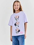 Футболка для девочек с принтом Минни Маус