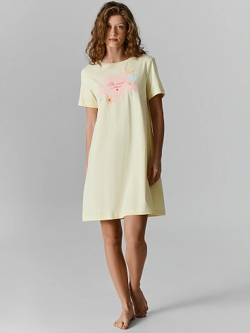 Сорочка ночная женская прямая