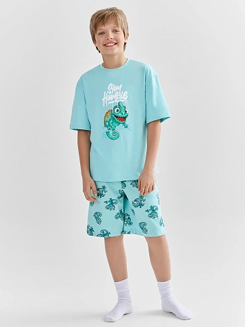 Комплект для мальчиков (джемпер, шорты)