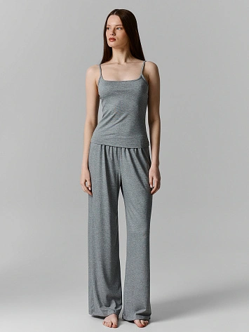 Комплект домашний женский серый