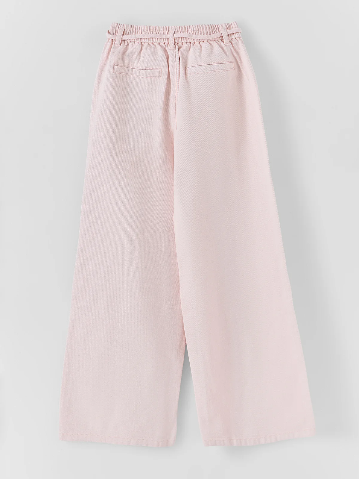 Джинсы женские wide leg розовые - 8