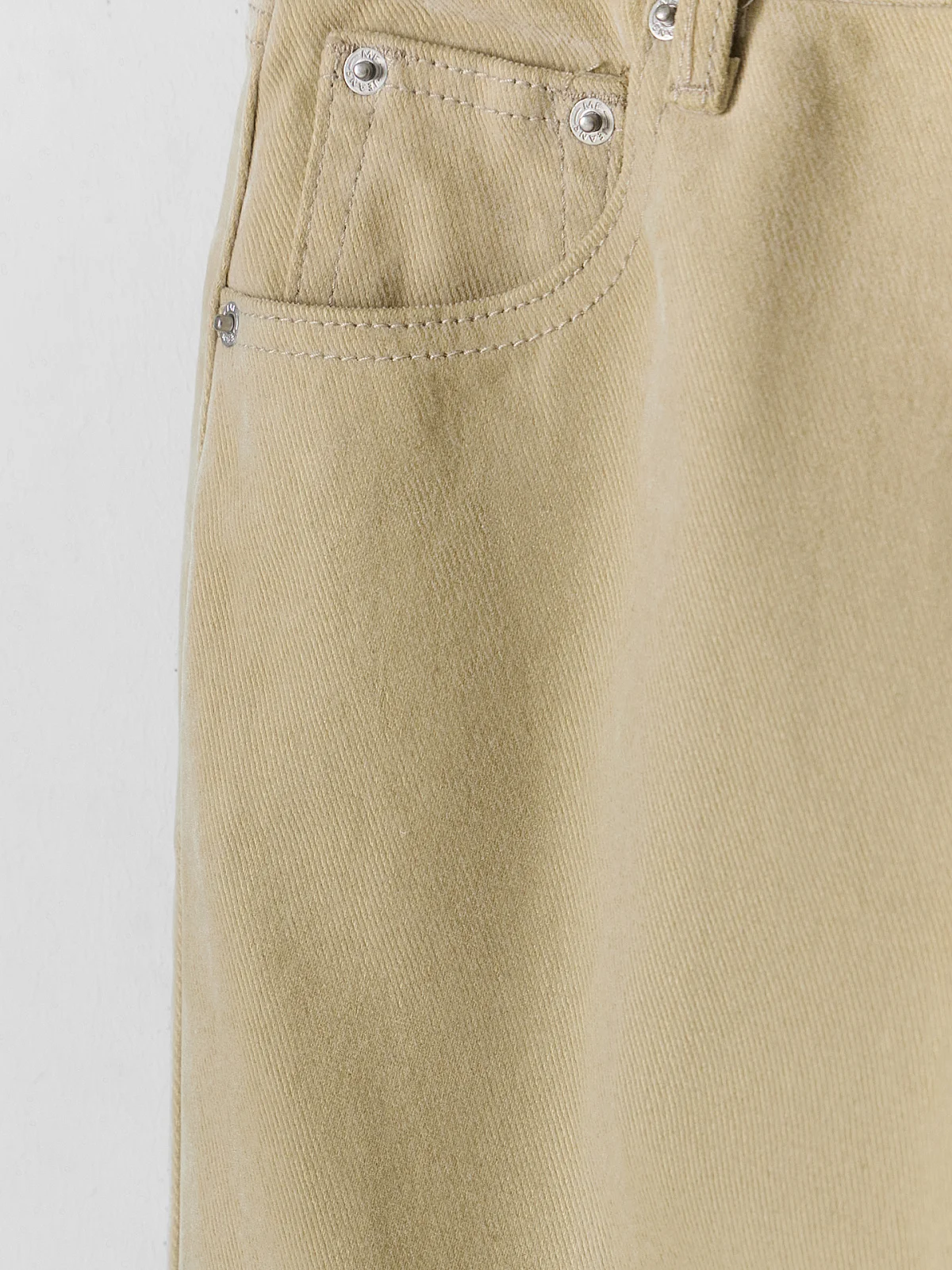 Джинсы wide leg женские бежевые с высокой посадкой