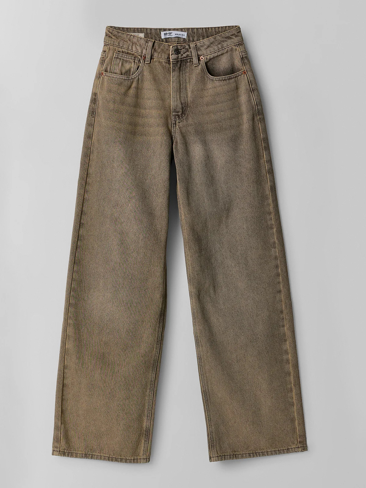 Джинсы женские Baggy fit серые - 6