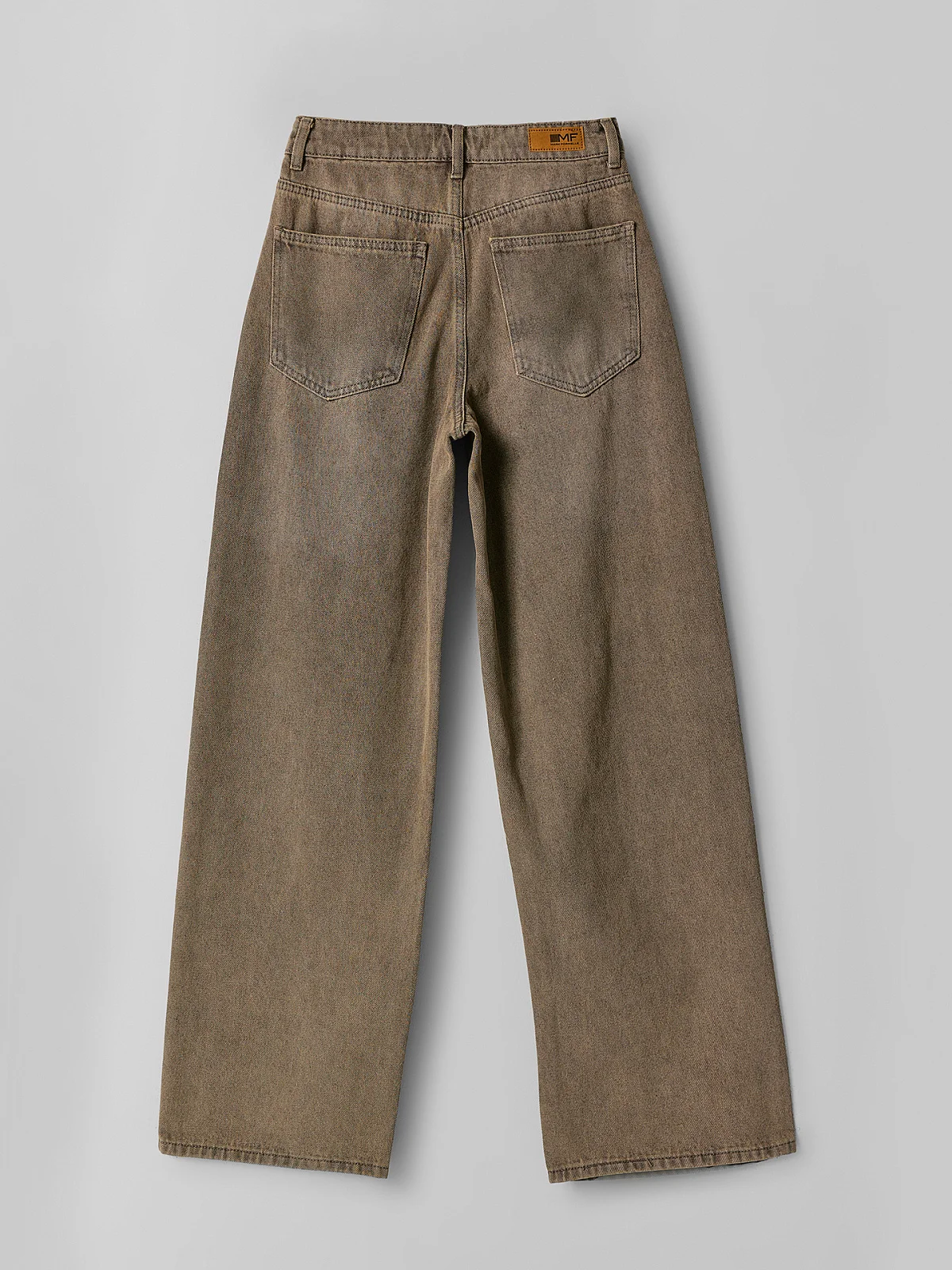 Джинсы женские Baggy fit серые - 8