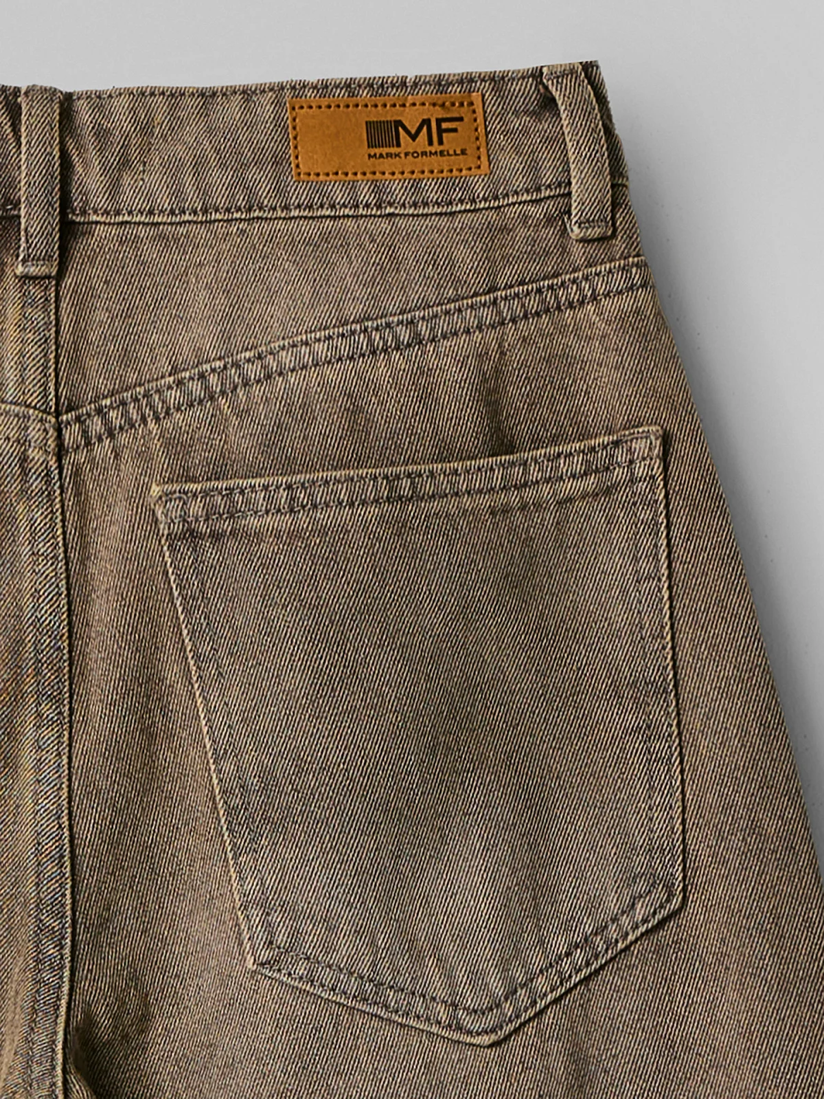 Джинсы женские Baggy fit серые - 9
