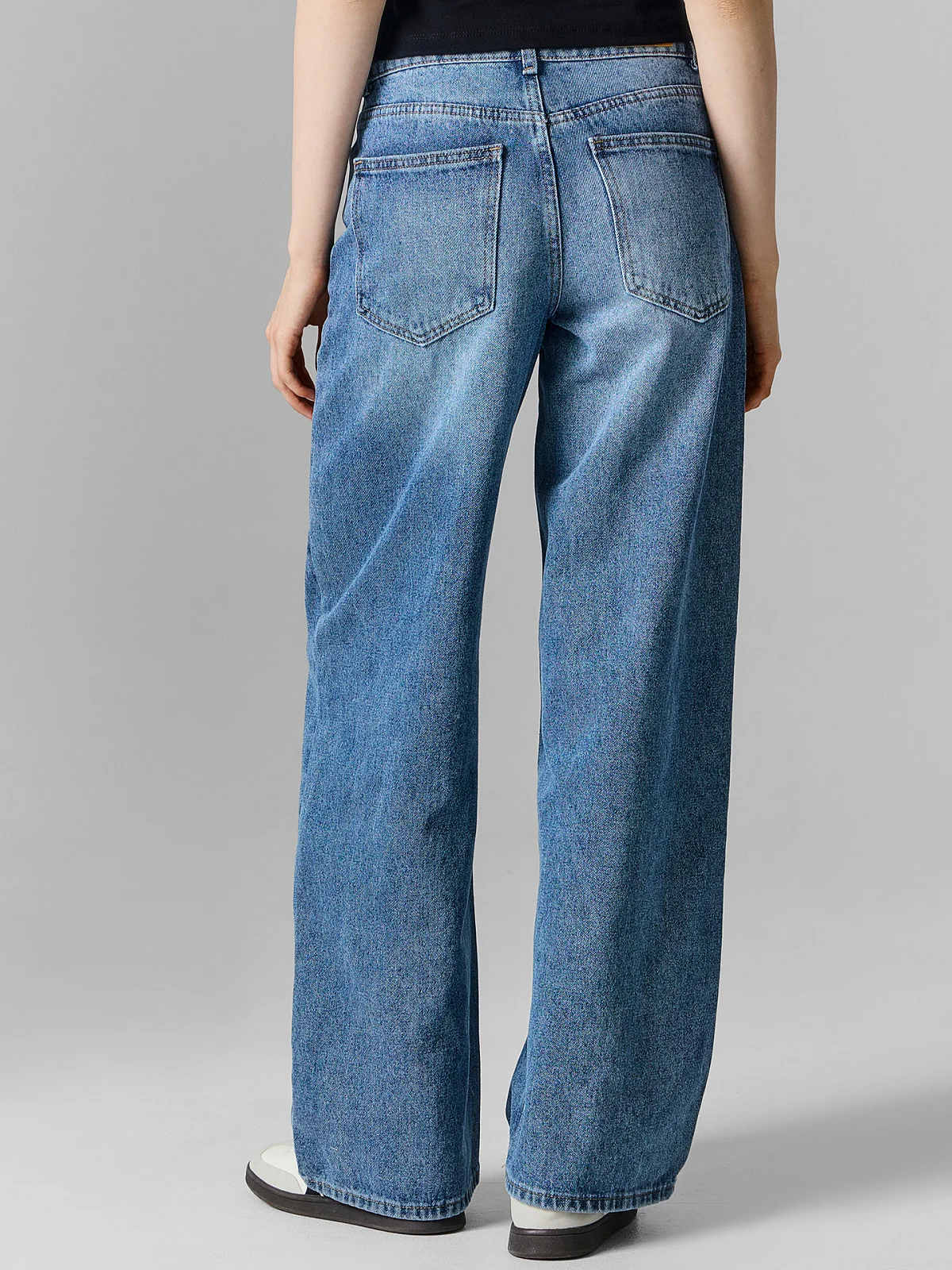 Джинсы Baggy fit женские синие - 4