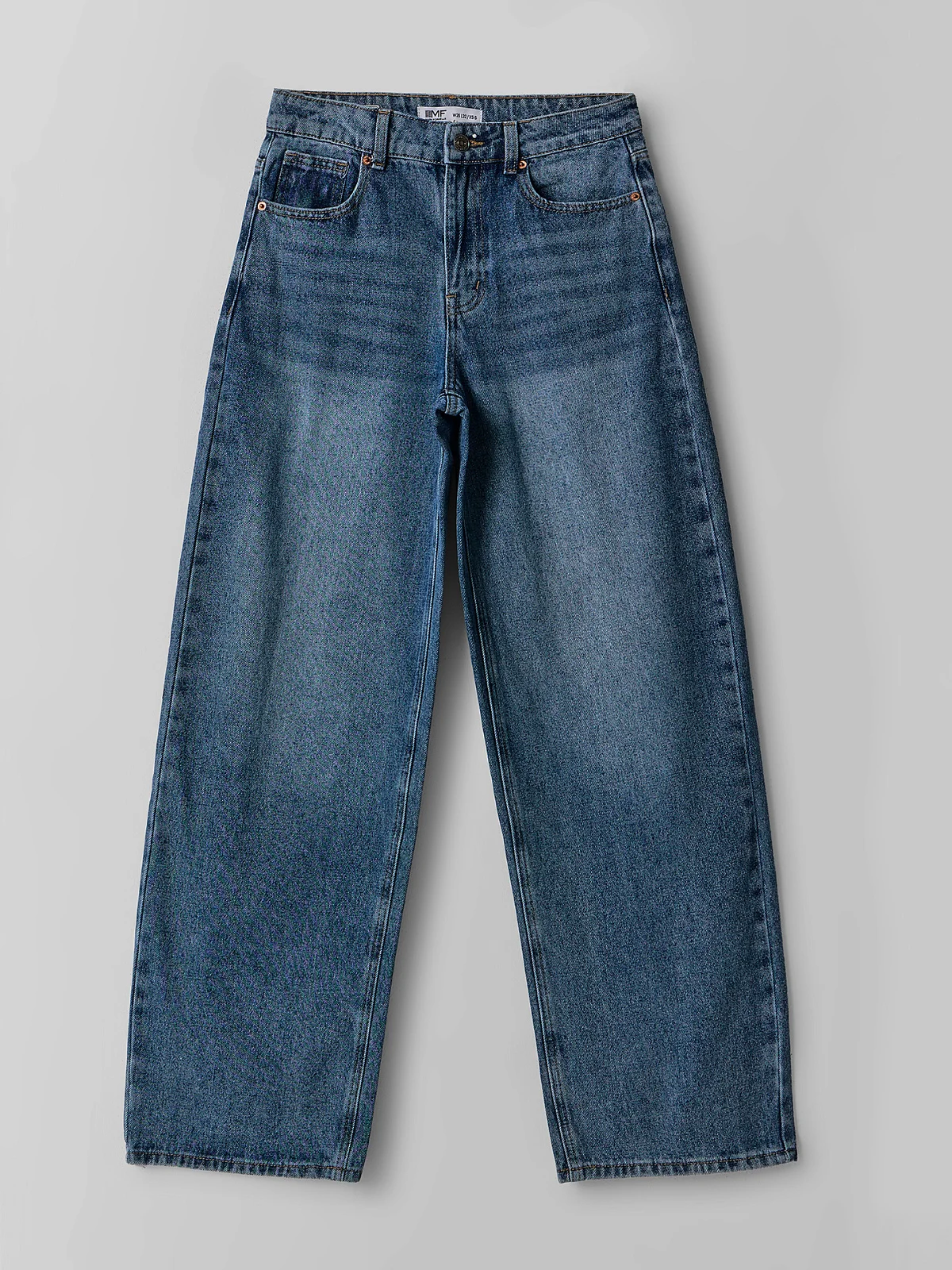 Джинсы Baggy fit женские синие - 5