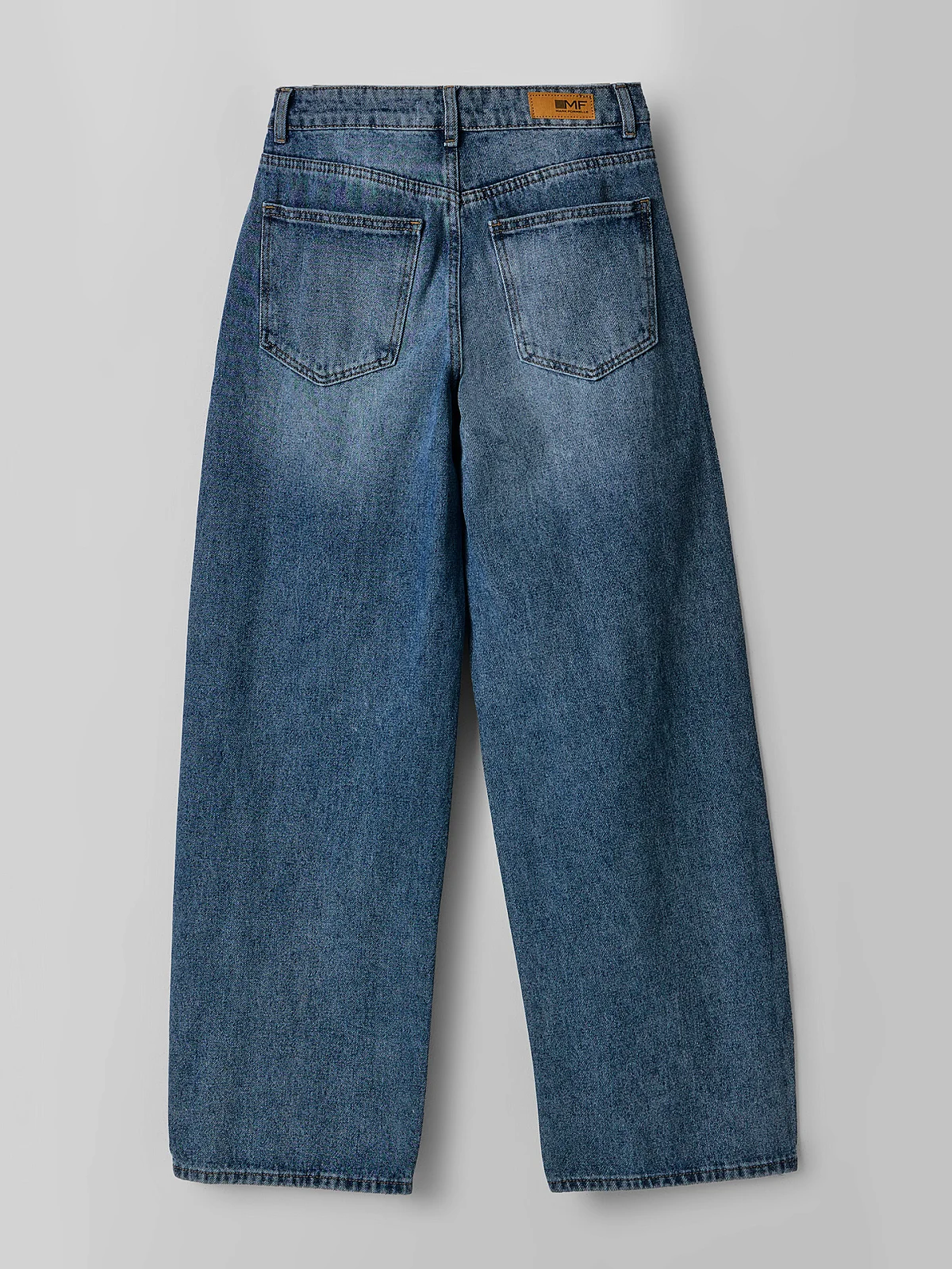 Джинсы Baggy fit женские синие - 7