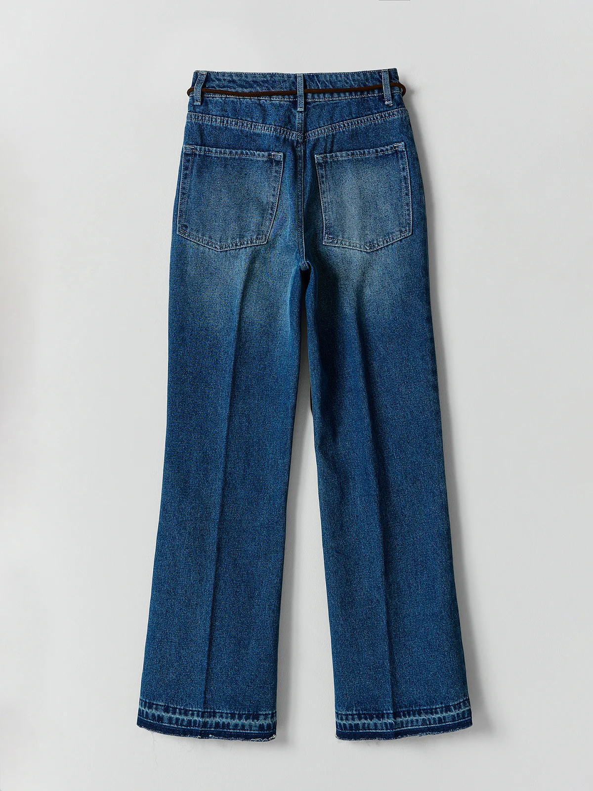Джинсы Flare fit синие женские