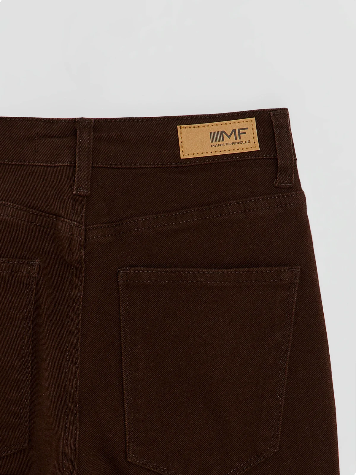 Джинсы Flare fit женские коричневые